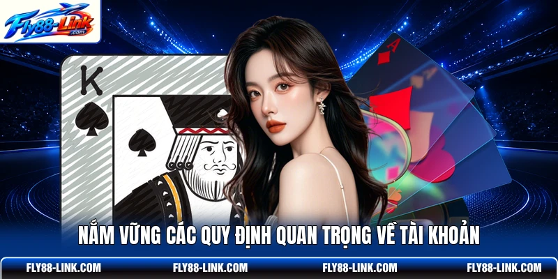 Nắm vững các quy định quan trọng về tài khoản