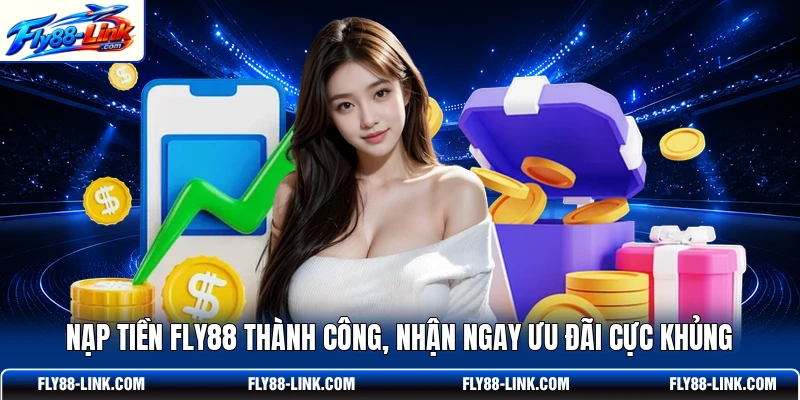 Nạp Tiền FLY88 Thành Công, Nhận Ngay Ưu Đãi Cực Khủng