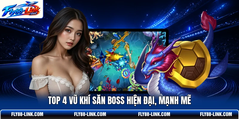 Top 4 vũ khí săn Boss hiện đại, mạnh mẽ