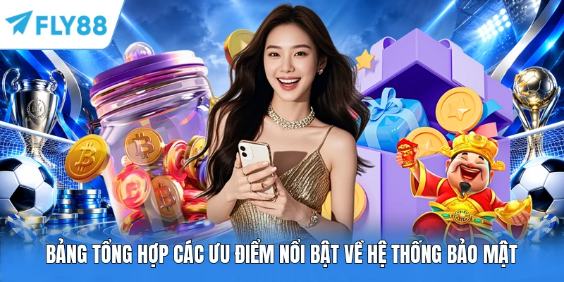 Ưu điểm nổi bật về hệ thống bảo mật FLY88