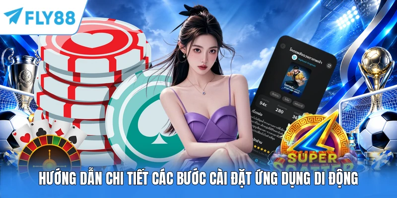 Hướng dẫn cài đặt ứng dụng FLY88 trên điện thoại
